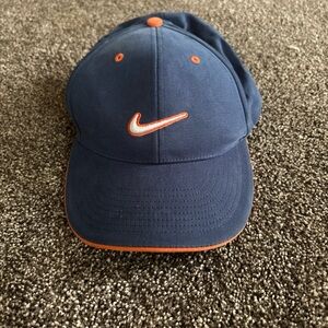 Nike Orange and Blue Cap